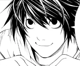 😀 emoji Death Note L Telegram sticker 3 of 29