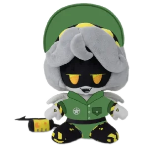 🫡 emoji Plush V by @xx_AliNol_xx and @makoto_sleep Telegram sticker 23 of 103