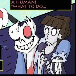 😉 emoji Horror Sans   @undertalesticker Telegram sticker 23 of 102
