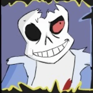 🤨 emoji Horror Sans   @undertalesticker Telegram sticker 8 of 102
