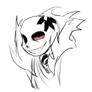 😏 emoji Horror!Sans @undertalesticker Telegram sticker 7 of 76