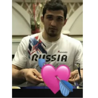 ❤️ emoji борцы 1.0 Telegram sticker 24 of 33