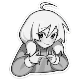 🌟 emoji Оля Петрова без надписей Telegram sticker 21 of 32