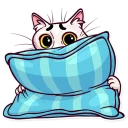😳 emoji Meme Cats Telegram sticker 11 of 40
