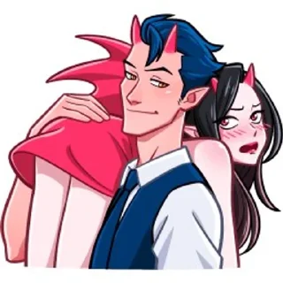 Sticker from Дьявол и Дьяволица