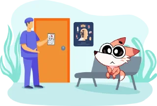🦊 emoji Доктор Ливси @in41nite Telegram sticker 21 of 22