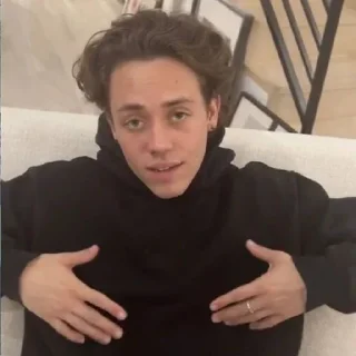 🤗 emoji Карл Галлагер. Telegram sticker 17 of 55