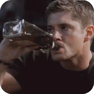 🥃 emoji Dean Telegram sticker 6 of 62