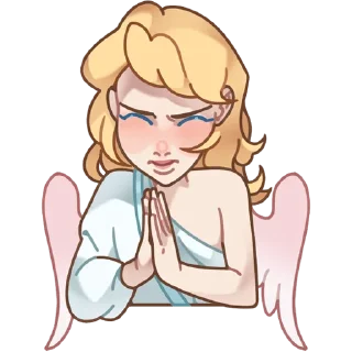 🙏 emoji Серафима без текста @TgSticker Telegram sticker 15 of 48