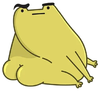 🤨 emoji Лягушачий микс без текста @TgSticker Telegram sticker 13 of 49