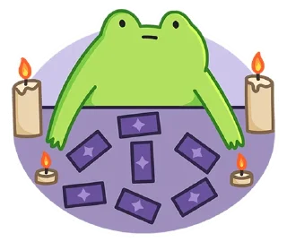😐 emoji Лягушачий микс без текста @TgSticker Telegram sticker 19 of 49