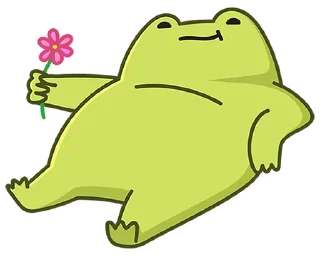 Sticker from Лягушачий микс без текста @TgSticker