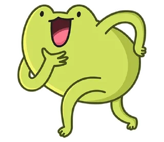 🤩 emoji Лягушачий микс без текста @TgSticker Telegram sticker 14 of 49