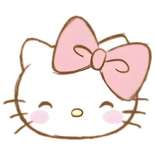 😄 emoji :;китти 𓆩♡𓆪「 @wexsavi 」 Telegram sticker 10 of 30