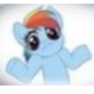 🥲 emoji mlp by kat_uwu_katt Telegram sticker 6 of 79