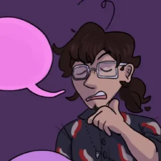 🍆 emoji Vincent Afton Telegram sticker 5 of 34
