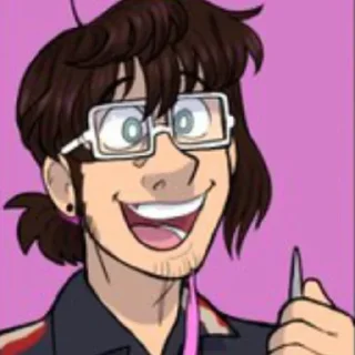 🍆 emoji Vincent Afton Telegram sticker 11 of 34
