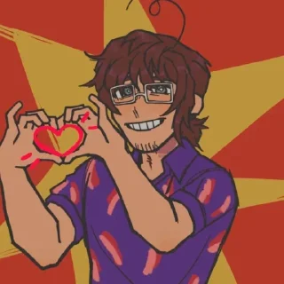 Sticker from Vincent Afton