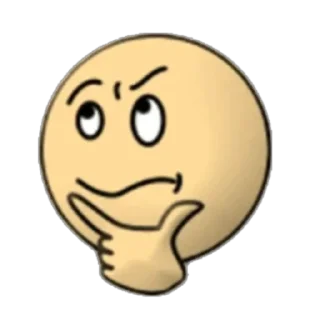 🤔 emoji Дурак Telegram sticker 22 of 28