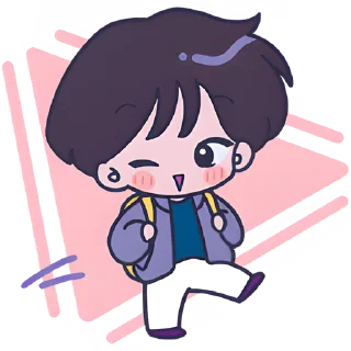 😉 emoji Ретро кун @Nyasticks Telegram sticker 8 of 41
