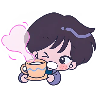 ☕ emoji Ретро кун @Nyasticks Telegram sticker 24 of 41