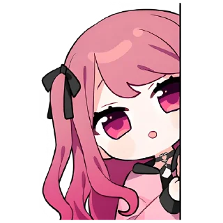 😳 emoji Пинк-чан @nyasticks Telegram sticker 21 of 25