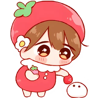 🤤 emoji Ичиго-чан @Nyasticks Telegram sticker 13 of 33