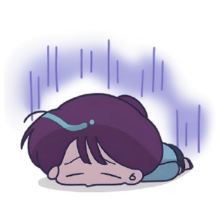 😔 emoji Ретро чан @Nyasticks Telegram sticker 8 of 41