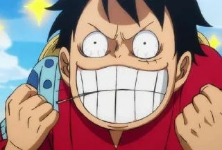 Sticker from (one piece)  @ANIME_editsssss