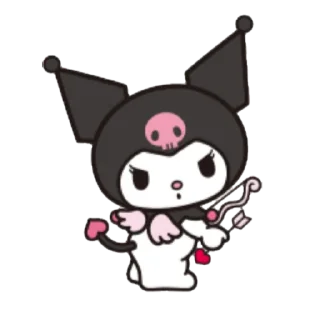 Sticker from suicidal kuromi