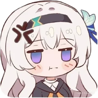 😡 emoji Светлячок @anime4_arts Telegram sticker 7 of 70
