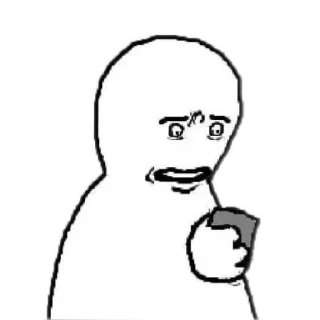 😟 emoji Чел... Telegram sticker 14 of 90