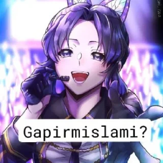 😉 emoji Anime by @StikerYaratishbot Telegram sticker 19 of 109