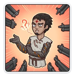 🤔 emoji SCP Foundation | ARTSCP Telegram sticker 12 of 49