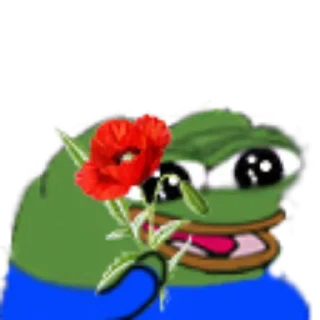 🥀 emoji Peepo frog by @ne_sirozhka Telegram sticker 15 of 31