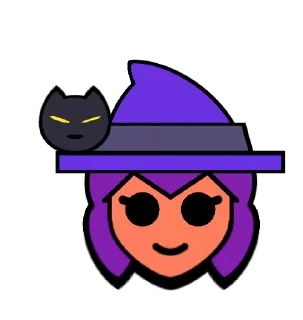 😶 emoji Shelly Pins @BrawlStarsStik Telegram sticker 13 of 22