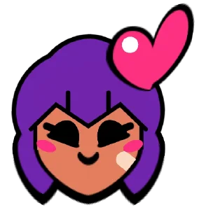 ❤️ emoji Shelly Pins @BrawlStarsStik Telegram sticker 7 of 22