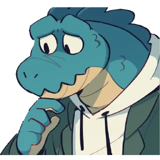 🤔 emoji Duncan & Eddie Telegram sticker 21 of 69