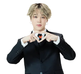 ❤️ emoji @jonafzan BTS Telegram sticker 7 of 39