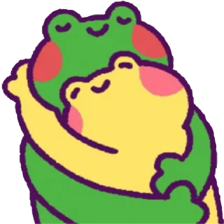 ❤️ emoji жабки!! Telegram sticker 19 of 89
