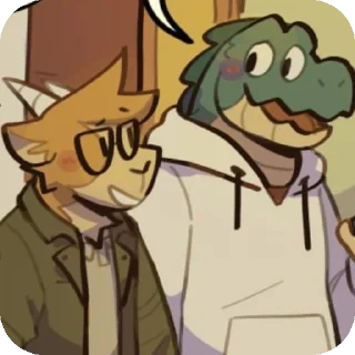 📚 emoji Duncan & Eddie Telegram sticker 14 of 76