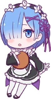 🍰 emoji Резеро - @Tg_stickersu Telegram sticker 14 of 30