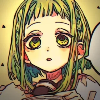 😮 emoji Сакура Нанамине💚 @toiletboundhanakokun_wc Telegram sticker 21 of 73