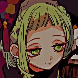 😏 emoji Сакура Нанамине💚 @toiletboundhanakokun_wc Telegram sticker 19 of 73