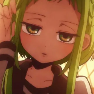 🥵 emoji Сакура Нанамине💚 @toiletboundhanakokun_wc Telegram sticker 3 of 73