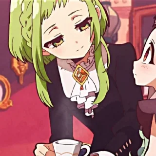 ☺️ emoji Сакура Нанамине💚 @toiletboundhanakokun_wc Telegram sticker 6 of 73