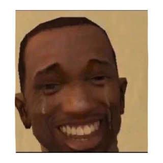 🙂 emoji Негр Telegram sticker 7 of 12