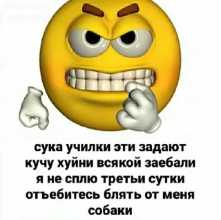 😠 emoji Meme Telegram sticker 15 of 81