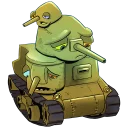 Sticker from Мир танков. Хеллоуин