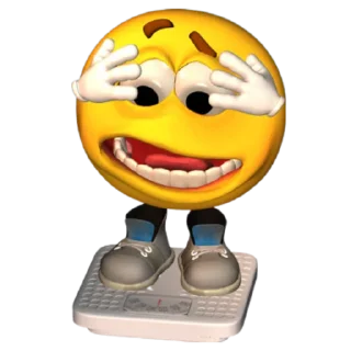 ⚖ emoji 3D Смайлики 2 @stickers104 Telegram sticker 3 of 73
